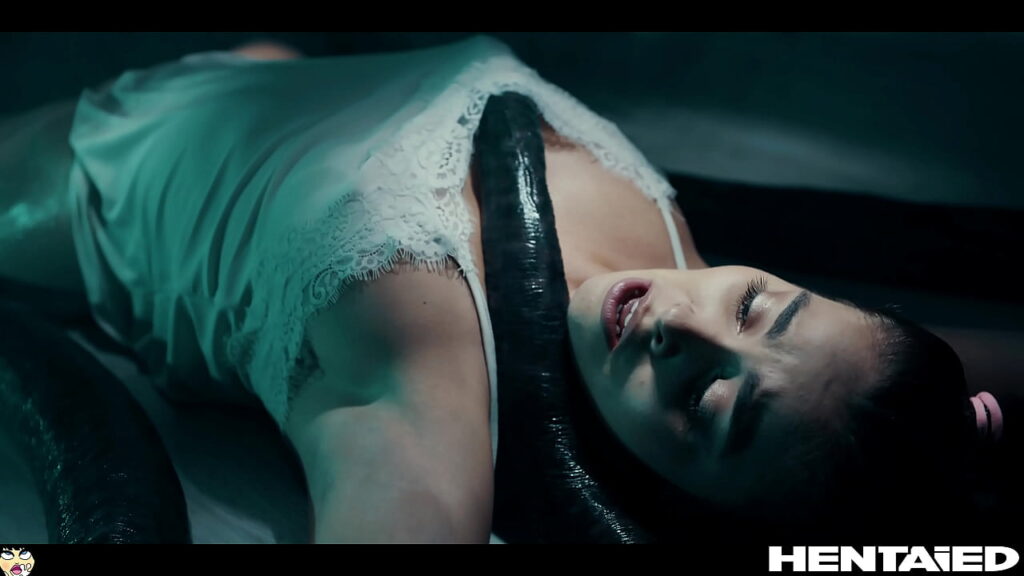 หนังโป้แนวแปลก ตัวประหลาดมีจิ๋มที่ปาก โดนจับมาข่มขืนแล้วเย็ดทั้งสองรู