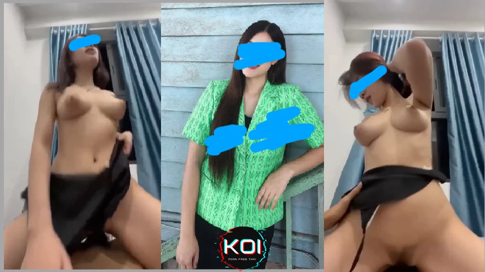 เลิกจากงานหีบานเลยนะครู คลิปหลุดครูสาวบรรจุใหม่กลับมาบ้านพักขย่มควยแฟนทหารนายสิบ